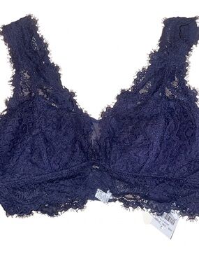 Aerie Lace Bralette - Navy Blue Women’s Intimates